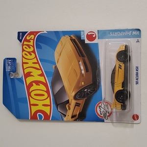 1990 Acura NSX Hot Wheels J-Imports Series 6/10 Yellow Diecast